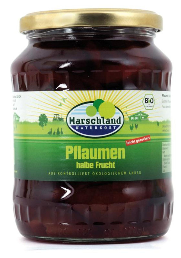 Produktfoto zu Pflaumen, halbe Frucht 720ml