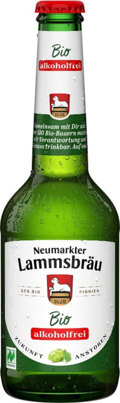 Produktfoto zu Lammsbräu alkoholfrei, 0,33 l
