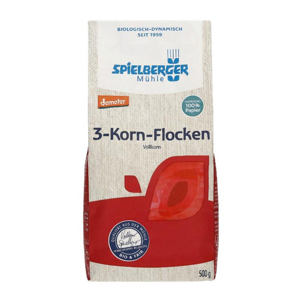 Produktfoto zu 3- Korn Flocken 500g