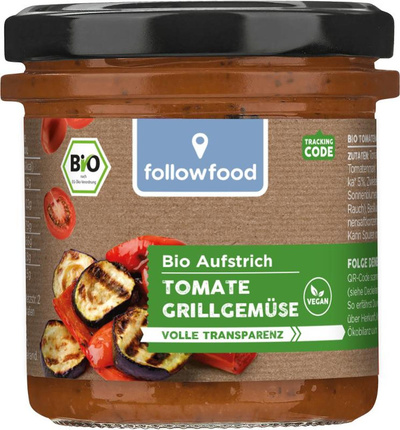 Produktfoto zu Aufstrich"Tomate&Grillgemüse"