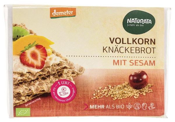 Produktfoto zu Roggen mit SESAM Knäcke 250g