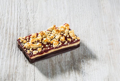 Produktfoto zu Pflaumen Crumble VEGAN