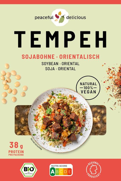 Produktfoto zu Oriental.Gewürze Tempeh 200g