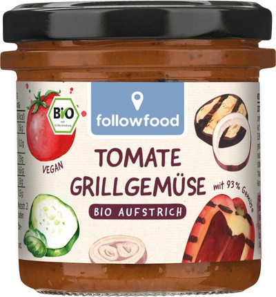 Produktfoto zu Aufstrich"Tomate&Grillgemüse"