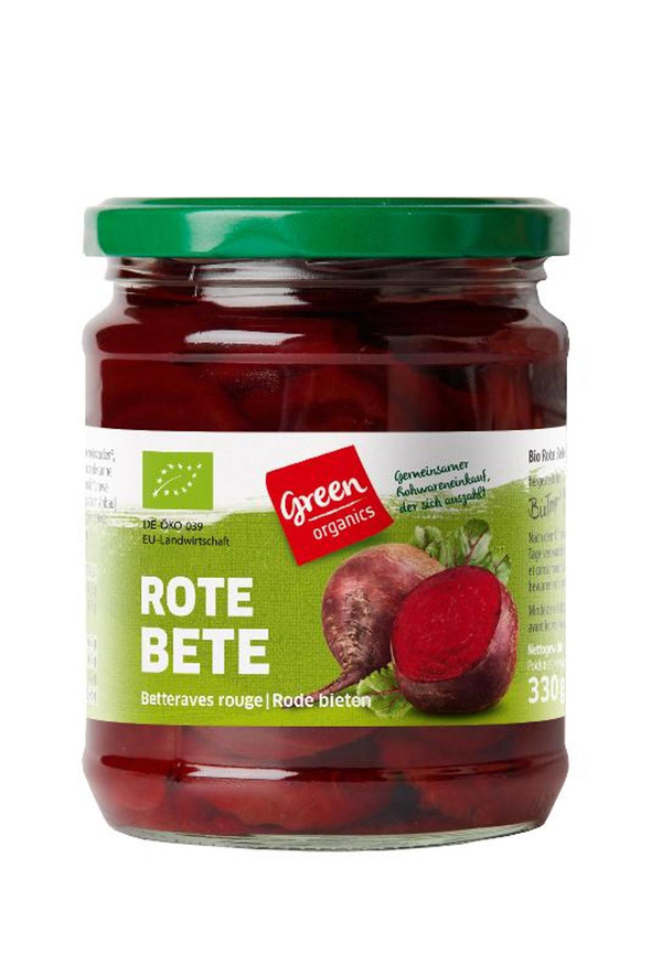 Produktfoto zu GREEN Rote Bete 330g
