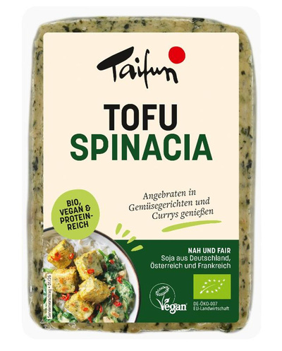 Produktfoto zu Tofu Spinat 200g