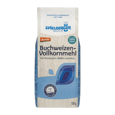 Produktfoto zu BUCHWEIZENvollkornmehl  500g