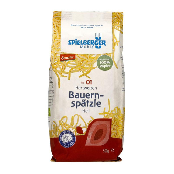 Produktfoto zu Bauernspätzle ohne Ei 500g