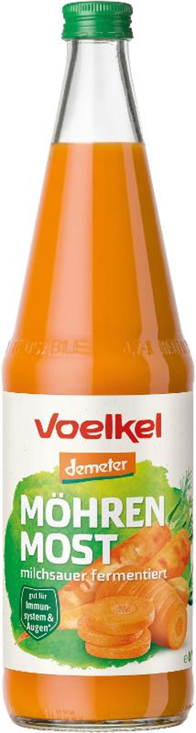 Produktfoto zu MOST Möhre,milchsauer 0,7L