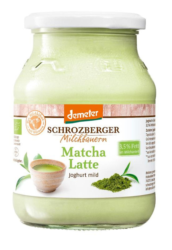 Produktfoto zu Saison:Matcha Latte 3,5% 500g