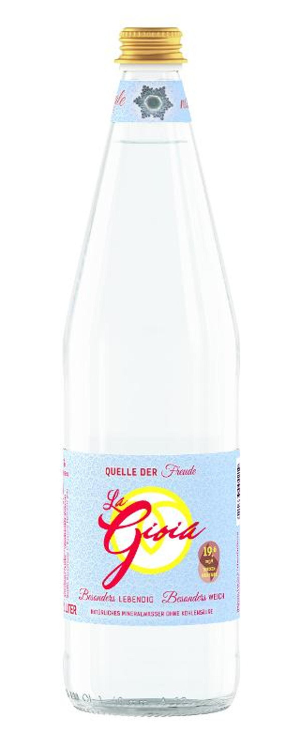 Produktfoto zu "La Gioia" Wasser "OHNE" 1L