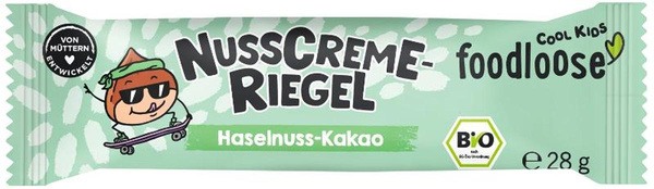 Produktfoto zu Nusscreme Riegel Kids 28g