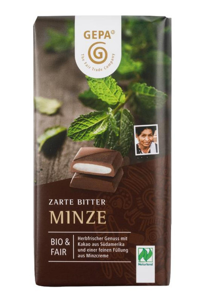 Produktfoto zu Zarte Bitter Minze, 100g