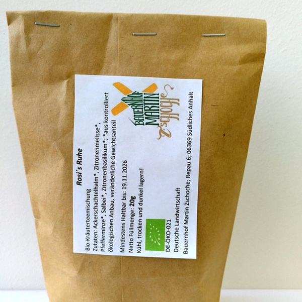 Produktfoto zu Rosi's Ruhe 20g