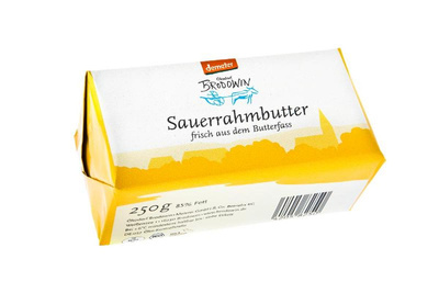 Produktfoto zu Faßbutter Sauerrahm, 250g