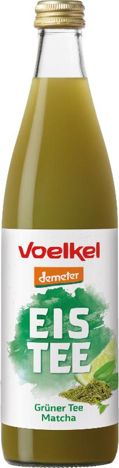 Produktfoto zu Eistee Grüntee & Matcha 0,5L