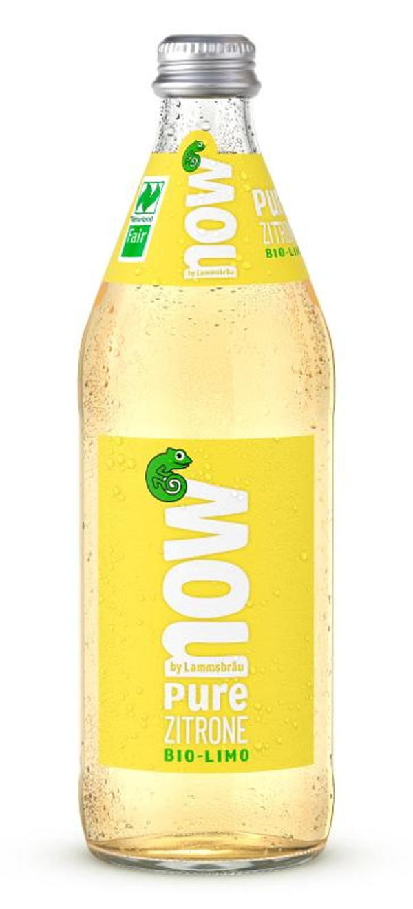 Produktfoto zu now Pure Zitrone 0,5Ltr