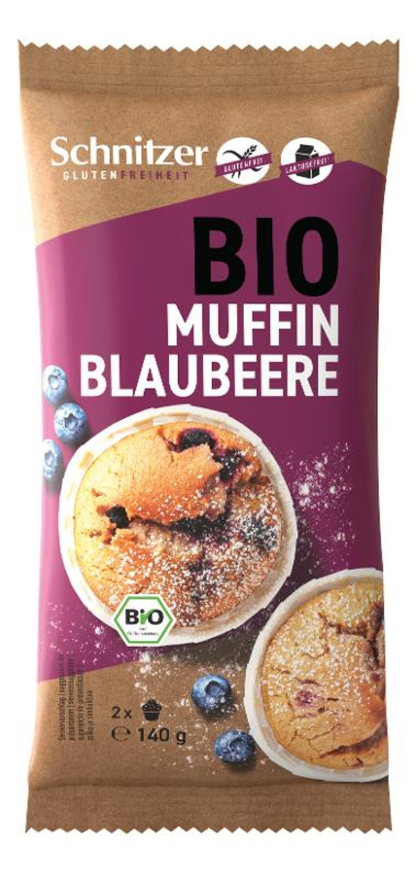 Produktfoto zu Blaubeer Muffins  2 Stück