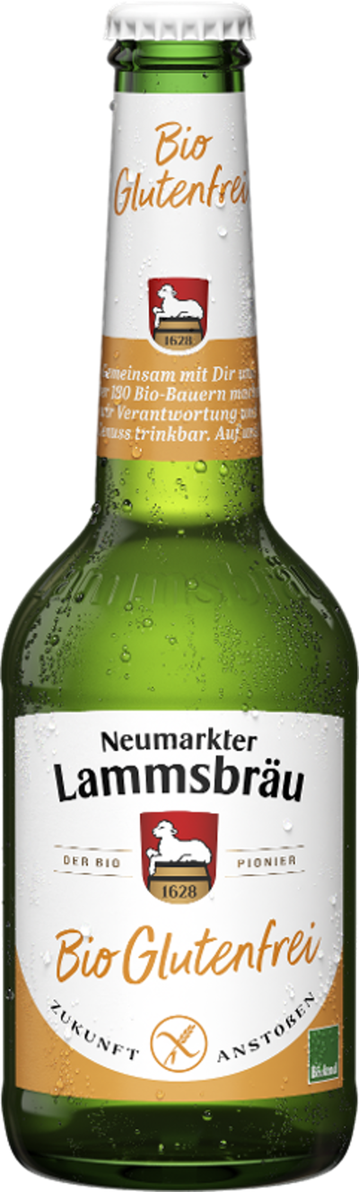 Produktfoto zu Lammsbräu glutenfrei, 0,33 l