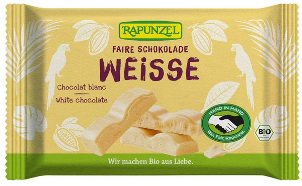 Produktfoto zu Weiße Schokolade 100g