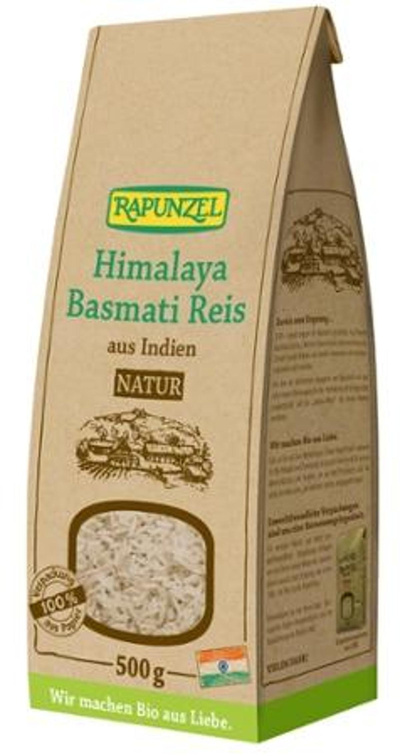 Produktfoto zu Basmatireis natur, 500g