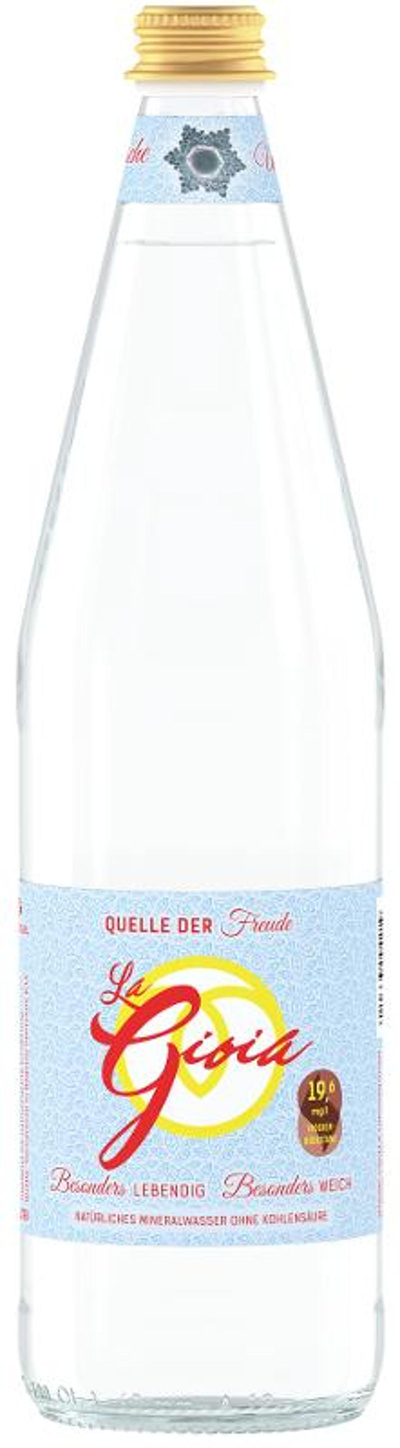 Produktfoto zu "La Gioia" Wasser "OHNE" 1L