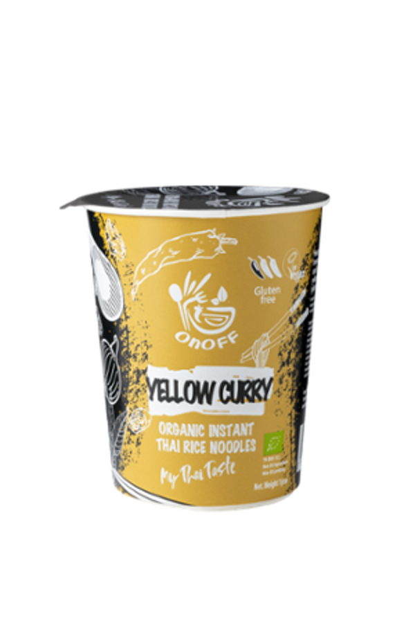 Produktfoto zu "Yellow Curry" Noodle Soup75g