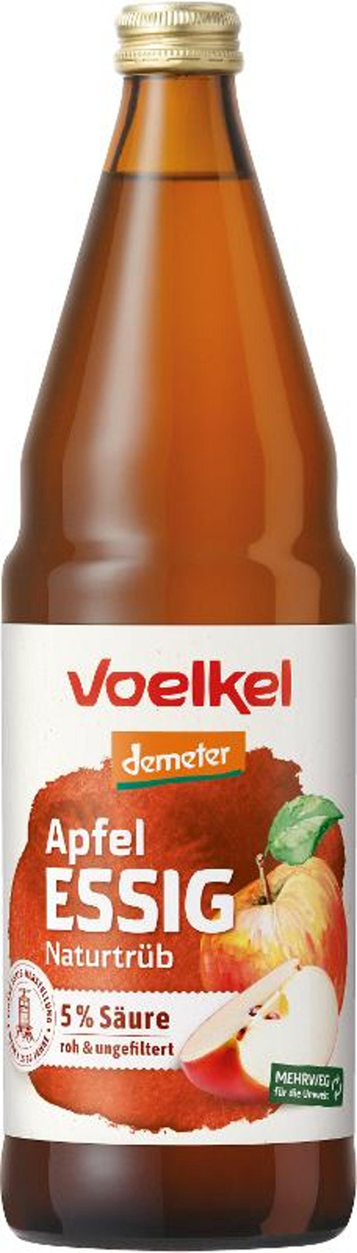 Produktfoto zu Apfelessig, naturtrüb, 750 ml
