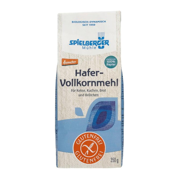 Produktfoto zu HAFERvollkornmehl 350g