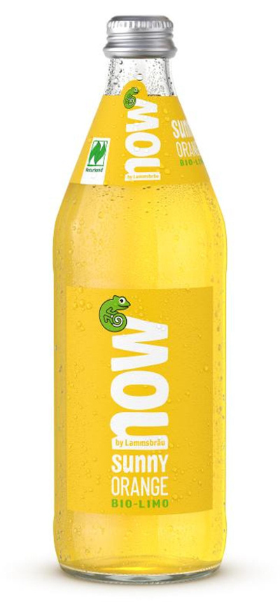 Produktfoto zu now Sunny Orange 0,5Ltr