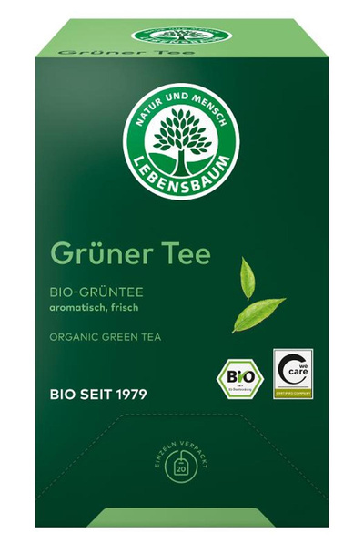 Produktfoto zu Grüner Tee 20x1,5g