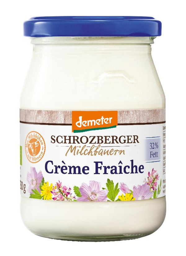 Produktfoto zu GLAS Creme fraiche 32% 250g