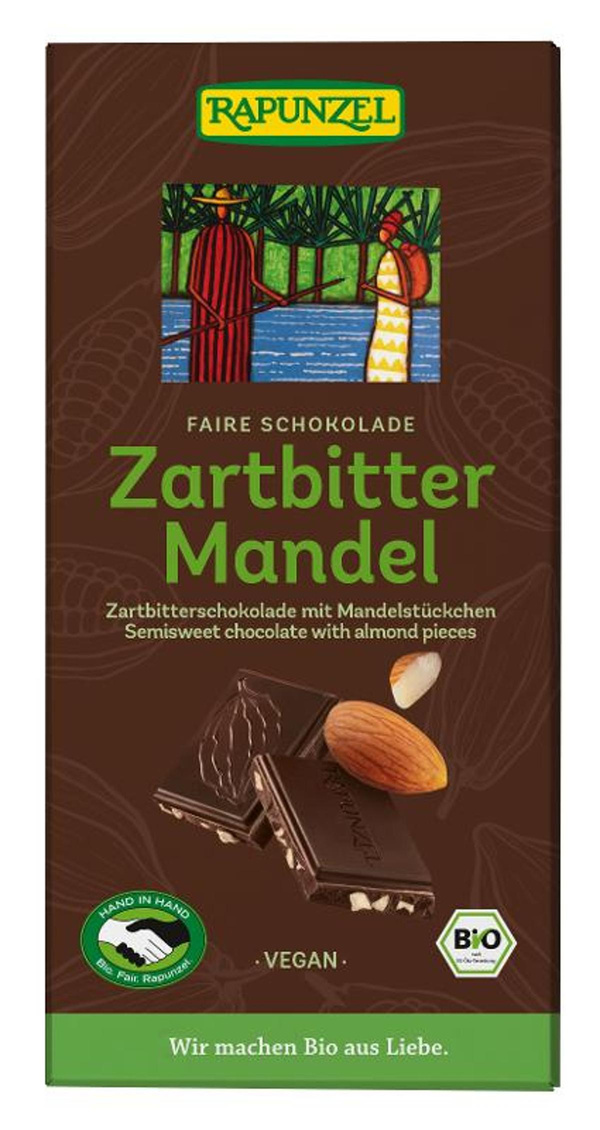 Produktfoto zu Zartbitter Mandel 80g