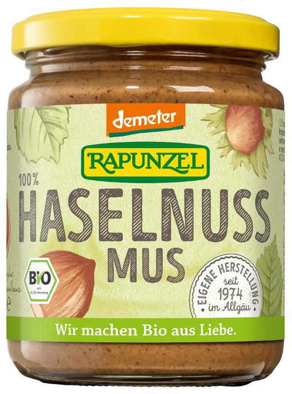 Produktfoto zu MUS Haselnuss, 250g