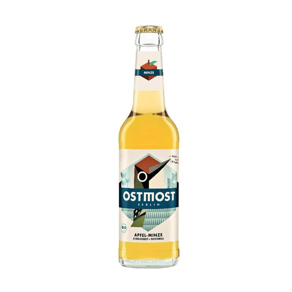 Produktfoto zu Ostmost Apfel Minze Schorle