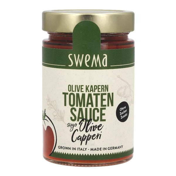 Produktfoto zu Olive Kapern Tomatensauce 300g