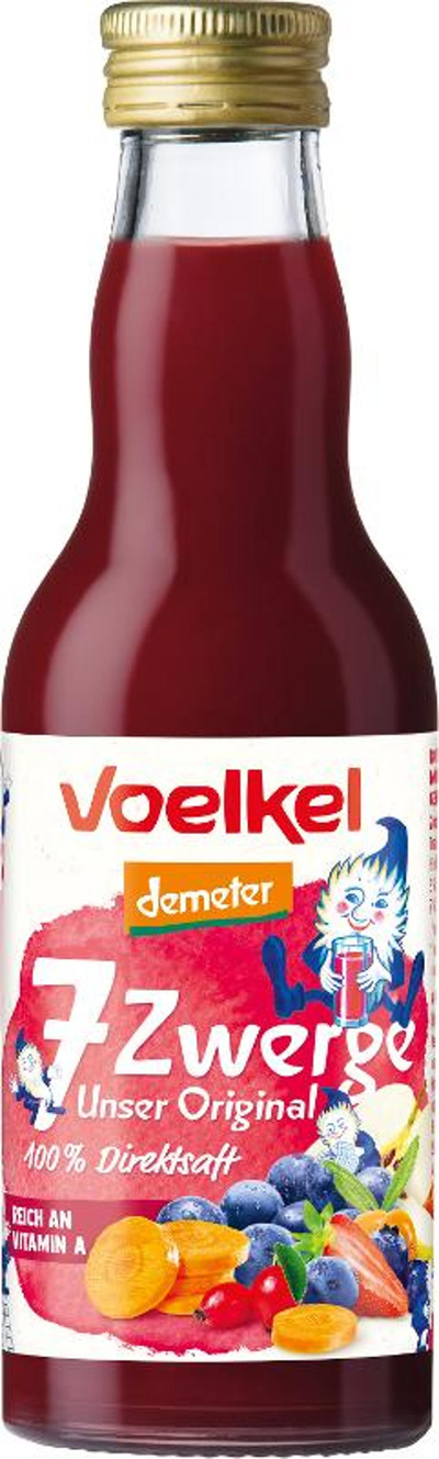 Produktfoto zu 0,2L 7-Zwerge Kindersaft