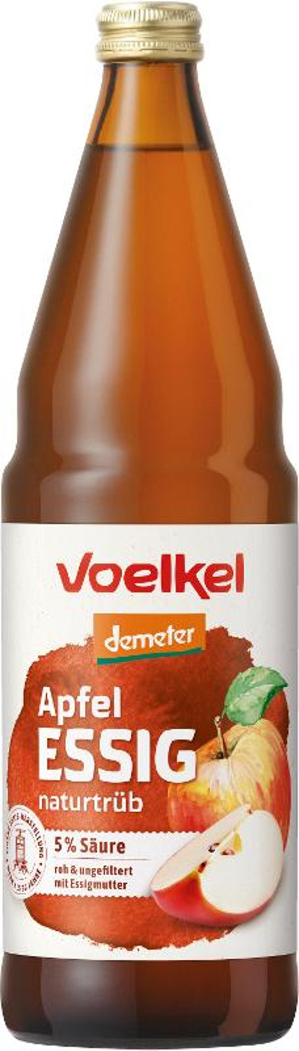 Produktfoto zu Apfelessig, naturtrüb, 750 ml