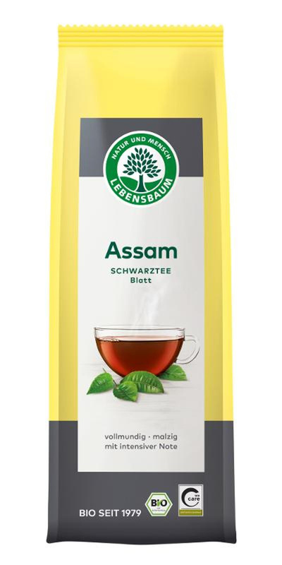 Produktfoto zu Schwarztee Assam Blatt, 100g
