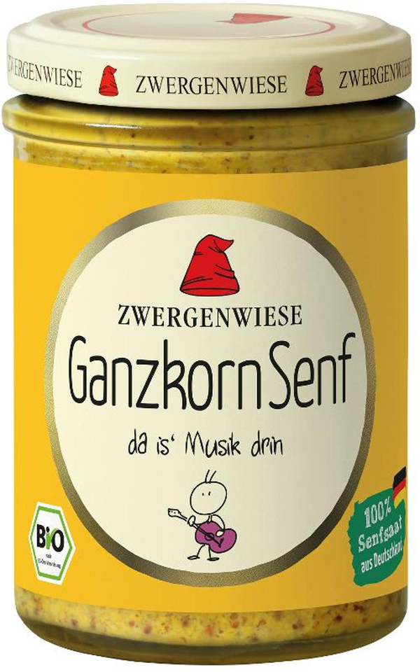 Produktfoto zu ZW Ganzkorn Senf, 160 ml
