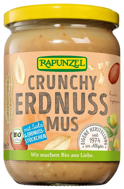 Produktfoto zu MUS Erdnuss Crunchy Salz, 500g