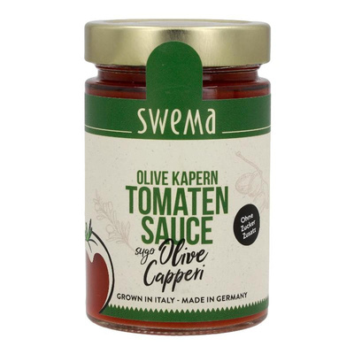 Produktfoto zu Olive Kapern Tomatensauce 300g