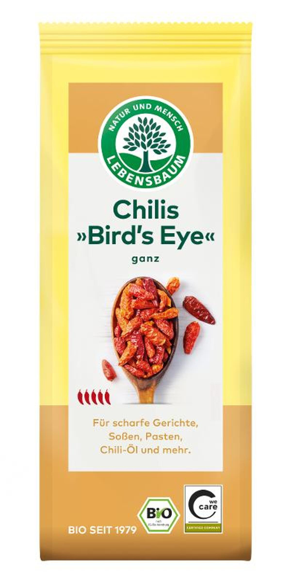Produktfoto zu Chillies,ganz ( Birds eye) 20g