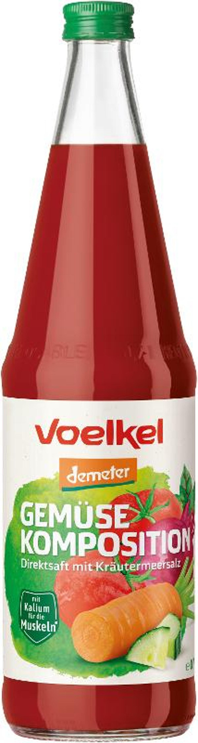 Produktfoto zu Gemüsesaft-Komposition 0,7l