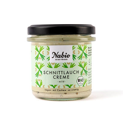 Produktfoto zu Cashewcreme Schnittlauch 135g