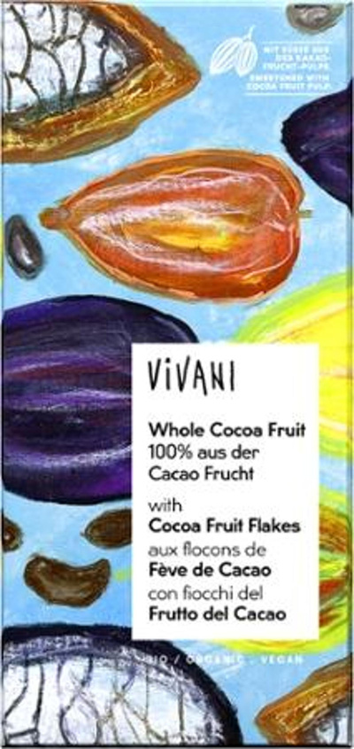 Produktfoto zu Vivani "Ganze Kakaofucht"80g