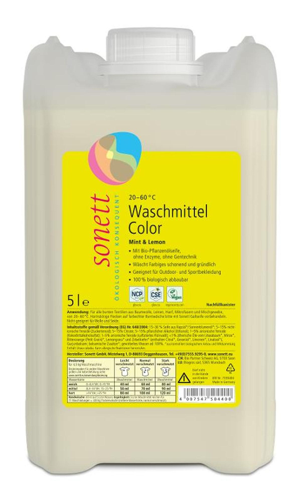 Produktfoto zu 5L Waschmittel Color flüssig