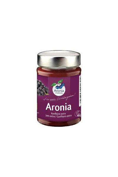 Produktfoto zu Aroniabeeren Konfitüre 225g