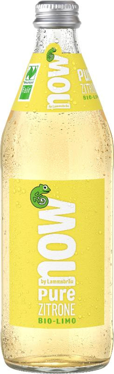 Produktfoto zu now Pure Zitrone 0,5Ltr
