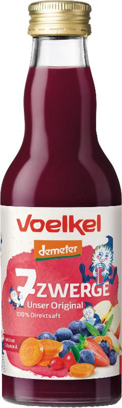 Produktfoto zu 0,2L 7-Zwerge Kindersaft